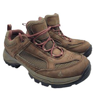 Vasque Breeze 2.0 Womens Size 8 Low Top GTX Brown Outdoor Hiking Shoes Vibram
